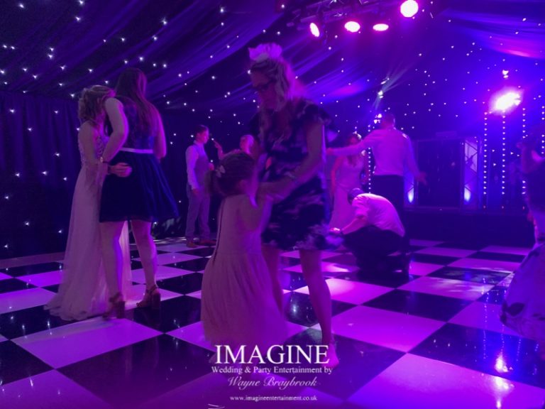 Cara & Joe's wedding reception at The Old Hall in Ely with Imagine Wedding & Party Entertainment