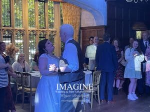 Sasha & Chris's evening reception at Lanwades Hall